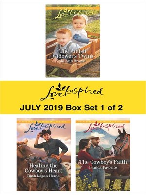 Harlequin Love Inspired July 2019, Box Set 1 of 2 - ebook